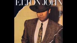 Elton John  Sad Songs Say So Much 1984 With Lyrics [upl. by Ahtekahs360]