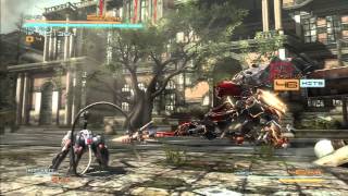 Metal Gear Rising Revengeance  Bladewolf DLC  Khamsin No Damage S Rank [upl. by Picco777]