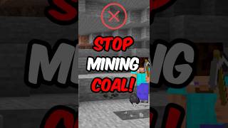 STOP USING COAL IN MINECRAFT BEDROCK 121 [upl. by Killen]