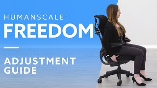 HowTo Adjust The Humanscale Freedom Chair [upl. by Mayworm]