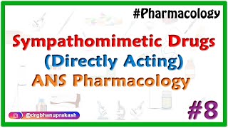 1Cholinergic Pharmacology Directly Acting Cholinomimetics ANS Pharmacology [upl. by Hepsibah]