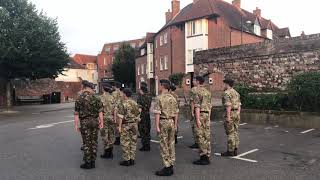 RAF Air Cadets Drill [upl. by Hinman]