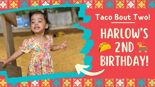 Harlow’s 2nd Birthday Fiesta 🪅 🌮 [upl. by Azyl211]