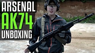 Arsenal SLR104 AK74 Unboxing  And Shooting [upl. by Lrig]