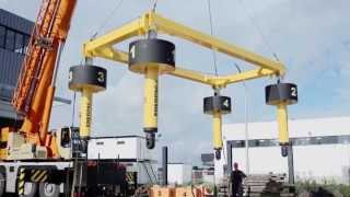 Autonomous Synchronous Hoist System  Enerpac Heavy Lifting Technology [upl. by Finer]