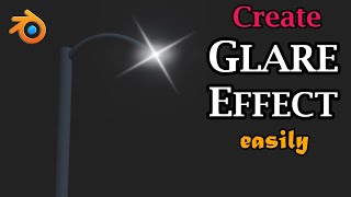 Create A Glare or Glow Effect For Any Light In Blender All Versions  Simple amp Easy Method  Eevee [upl. by Htebarual391]