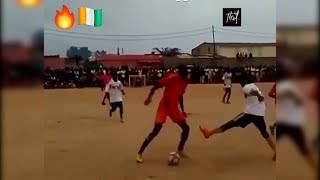 Top 10 Best Dribbles and Skill IN AFRICAS MARACANA FOOTBALL [upl. by Adnyl]