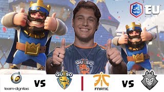 CRL Europe Team Dignitas v Team Queso  Fnatic v G2 Esports [upl. by Eynahpets]