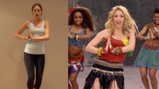 Shakira Waka Waka Dance Tutorial [upl. by Kilby]