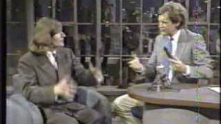 Crispin Glover on Letterman 82187 [upl. by Aieki]