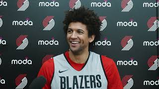 Matisse Thybulle Media Availability  Portland Trail Blazers [upl. by Evelc455]