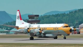 Lockheed L188 Electra Takeoff [upl. by Draillih]