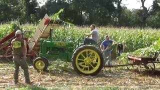 Very Old Farm Machinery In Operation [upl. by Denbrook]