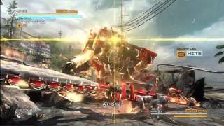 Metal Gear Rising Revengance  Blade Wolf DLC Khamsin Boss Battle S Rank [upl. by Anolahs609]