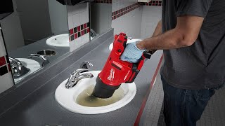 M12™ AIRSNAKE™ Drain Cleaning Air Gun Demonstration [upl. by Banna]