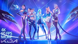 KDA  MORE 4K WITH 60 FPS REMAKE MUSIC VIDEO [upl. by Edras382]