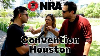 Interviewing People At NRA Convention Houston 2022 [upl. by Old]