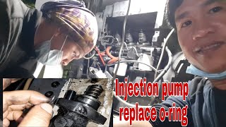 injection pump replace Oring deutz engine [upl. by Oidualc]