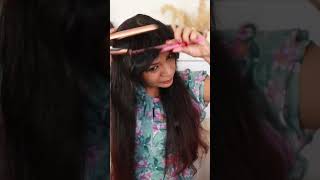 My Hair Straightening Routine Fast ASMR [upl. by Tarrance]