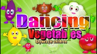 Dancing Vegetables Song  Best Simple rhymes for Children  Kids Club Rhymes [upl. by Grider]