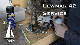 How to Service a Winch  Lewmar 42 [upl. by Latsyc]