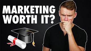 Is a MARKETING DEGREE worth it [upl. by Attelahs775]