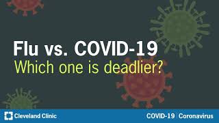 Flu vs COVID19 Which One Is Deadlier [upl. by Yecrad]