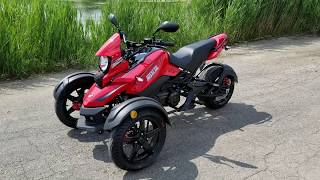 200cc Tryker Trike Scooter Motorcycle For Sale From SaferWholesalecom [upl. by Sucul]