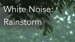 Rainstorm Sounds for Relaxing Focus or Deep Sleep  Nature White Noise  8 Hour Video [upl. by Edbert]