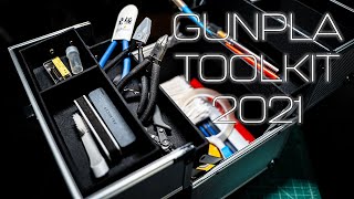 Whats In My Gunpla Toolkit 2021 [upl. by Enaerb]