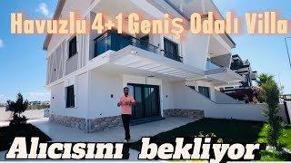 DENİZE YAKIN KOMUMDA 41 SATILIK VİLLA 🏡 [upl. by Liddie]