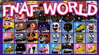 FNAF World  All Characters Chips amp Bytes Ep 7 [upl. by Gundry]