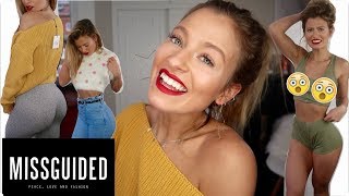 MISSGUIDED UNBOXING HAUL amp TRY ON A SeeThrough Experience 🤔 [upl. by Lynne]