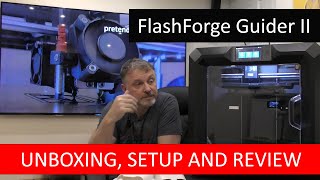 FlashForge Guider II  Review from 3dukcouk [upl. by Voss]