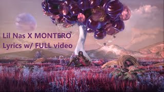 Lil Nas X MONTERO Call Me By Your Name Lyric Music Video [upl. by Breskin628]