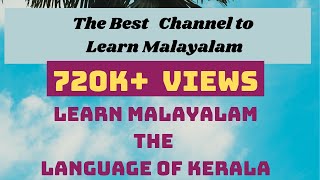 LEARN MALAYALAM LANGUAGEINTRO BASIC WORDS ampPHRASESENGLISH TUTORIAL [upl. by Basilio]