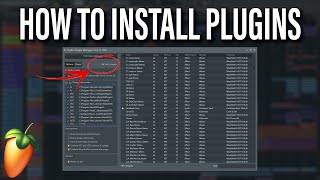 How to Install a VST in FL Studio  FL studio Installing Plugins [upl. by Nyladnewg]