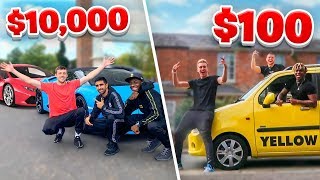 SIDEMEN 10000 VS 100 ROAD TRIP [upl. by Llien]