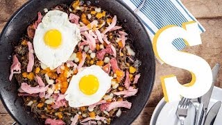 Ham amp Cheese Rosti Recipe  Made Personal by SORTED [upl. by Aiuqat284]