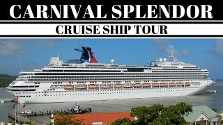 Carnival Splendor Cruise Ship Tour amp Balcony Stateroom [upl. by Hammel]